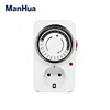 ManHua TG-14 China Supplier Germany Type Mechanical Timer Plug in Timer 24 Hour