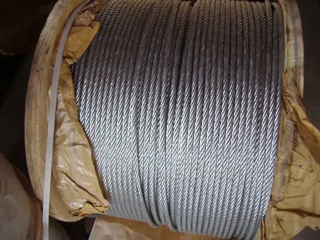 electro galvanized steel cable electro galvanized steel cable