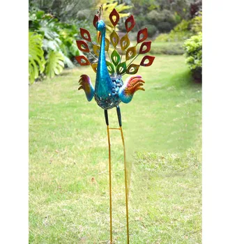 Peacock Yard Outdoor Garden Led Street Solar Light Buy Peacock