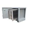 Commercial kitchen electrostatic precipitator with UV light air purifier