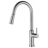 china new models cupc brushed finish sus 304 solid stainless steel flexible hose pull out pull-out kitchen faucet mixer tap taps