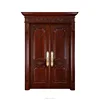 2019 interior main entrance natural ash internal double solid wood carving main door for sale