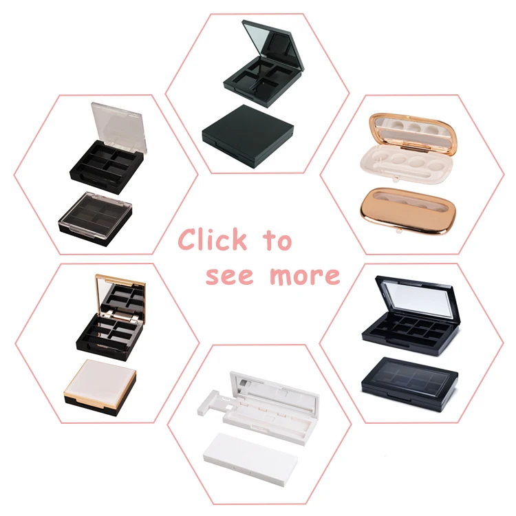 Pa1028 Empty Makeup Eyeshadow Container Eyeshadow Palette Packaging
