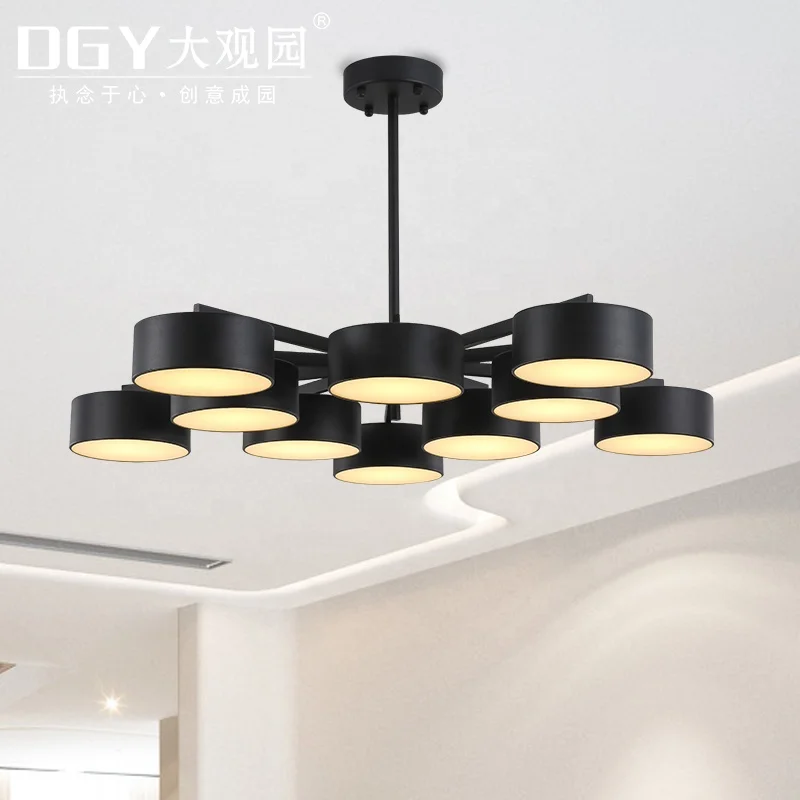 industrial dining chandelier