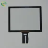 Outdoor capacitive touch screen glass 15 inch touch panel usb/rs232/i2c interface for automatic vending machine