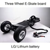 2017new lithium battery electric three wheel Electric skte board 48V mountain board