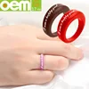 custom design silicone wedding band ring,silicone ring with name