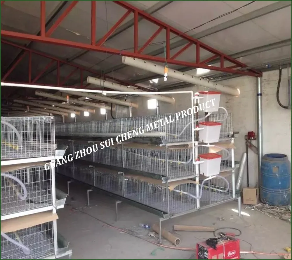 Pourtry Galvanized Broiler Cage/Rabbit Cage/Chick cage