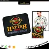 Big nylon printing t shirt fabric logo badges iron on patch work blouse designs cloth woven patch