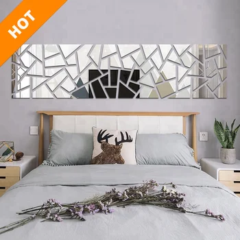 New Diy Home Art Decor 3d Acrylic Wall Mirror Stickers Buy Room Decor 3d Wall Stickers Wall Art Mirror Sticker Mirror Decorative Wall Sticker