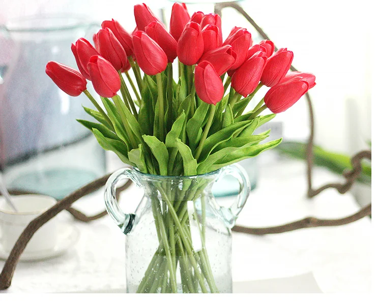 Real Touch Artificial Silk Red Roses Wholesale Buy Artificial Silk