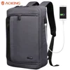 ultra slim portable massage college fashion business notebook laptop backpack bag with usb charger port