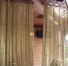 aluminum sequin curtain metal sequin fabric fashion metal mesh fabric for decoration