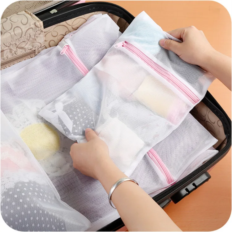 Wholesale Hight Quality Washing Care Pouch Household Bags Mesh Laundry