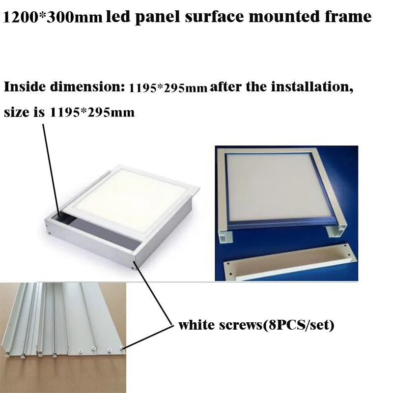 Led Panel Surface Mounting Frame Box Kit For Ceiling Panel 600 X 600 