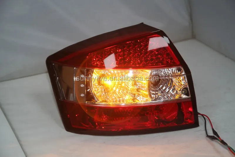 LED Tail Light For Audi A4 B6 LED Rear lamp 2001-04 Red White