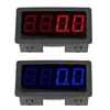 4 Digital Red/ Blue LED Tachometer RPM Speed Meter+Hall Proximity Switch Sensor NPN