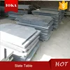 outdoor round slate stone table tops,table slate price