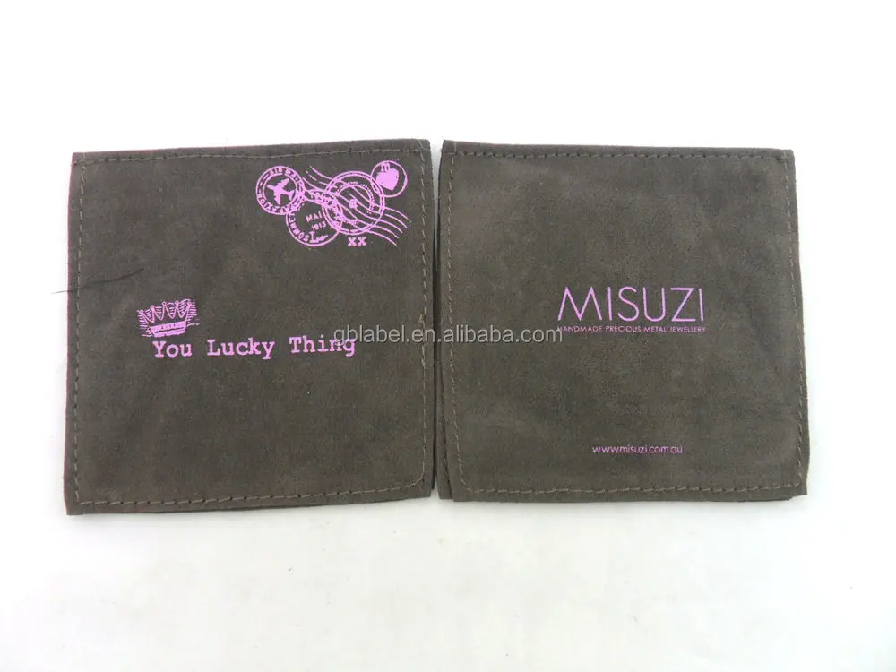 Custom Logo Printed Mini Drawstring Jewelry Velvet Bag Pouch - Buy Bag ...