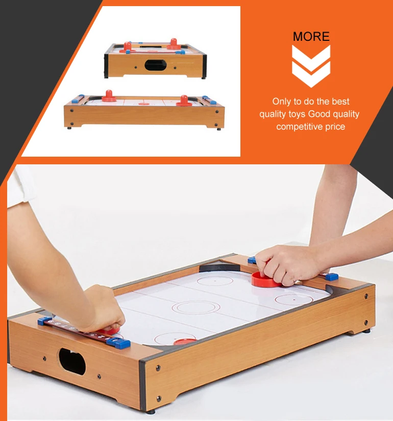 2017 nouveautés intérieur MDF mini jeu de hockey sur table avec haute