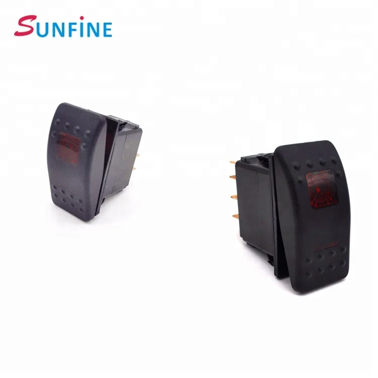 Illuminated Rocker Spst Car Switch Labels Van Dash Boat Marine Led Onoff Buy Car Switch