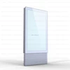 airport sign bord stand aluminium frame and tempered glass advertising outdoor scrolling or static light box