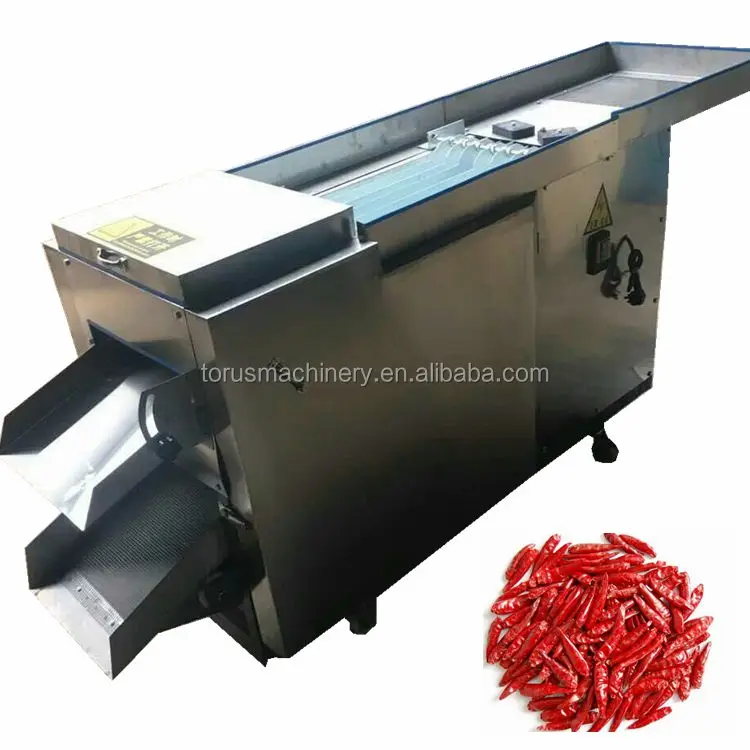 Capacity 500kg/h Dry Pepper Seeds Separating Machine With Energysaving