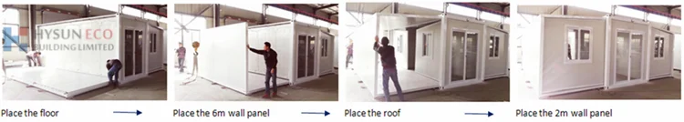 expandable prefab container house