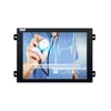 8-inch metal open LCD display touch monitor VGA signal rack mount