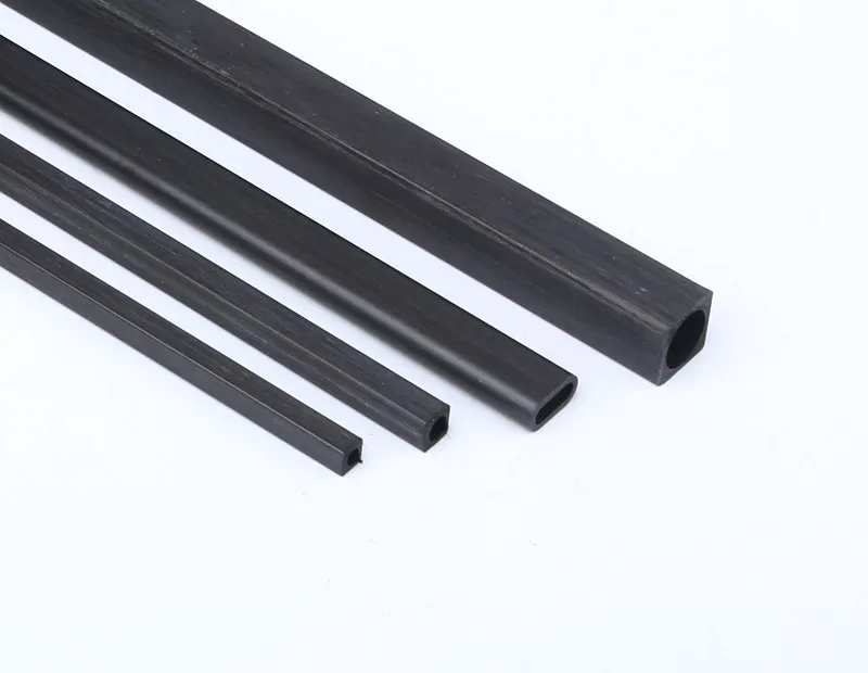 Wholesale 1/4 Inch ( 6.35 Mm ) Od Pultruded Carbon Fiber Square Tube