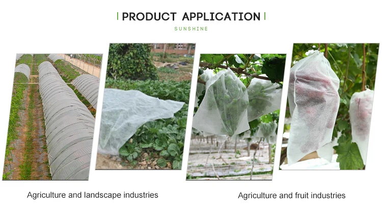 Agriculture non-woven fabric weed control non woven polypropylene fabric