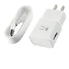 Original AU EU US UK plug For Samsung galaxy S6 S7 S8 fast charger 9V 1.67A with micro USB cable