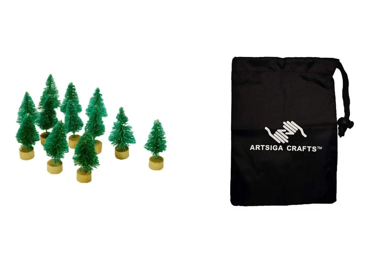 get quotations darice christmas tree miniature green sisal christmas 1in 12 pieces 6 pack 16473 - Miniature Christmas Decorations Crafts get quotations darice christmas tree miniature green sisal christmas 1in 12 pieces 6 pack 16473 - Miniature Christmas Decorations Crafts