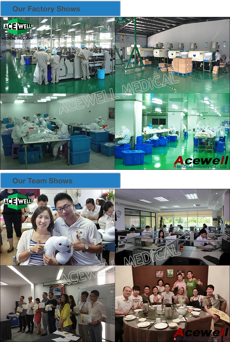 Acewell Medical 70% Isopropyl Disposable Alcohol Chlorhexidine Sterile Cleaning Swabsticks