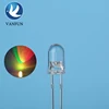 micro led diode flashing color changing 2 pins 3mm 5mm rgb dip led diode