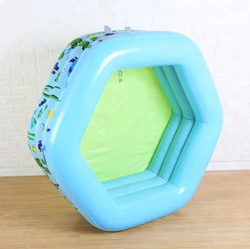 hexagon inflatable pool