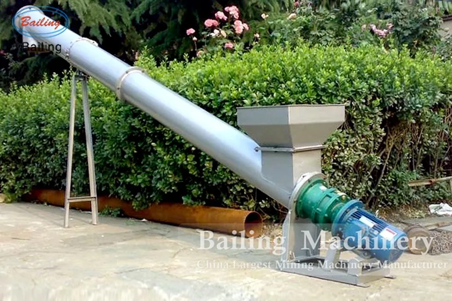 sludge screw conveyor