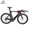 Colorful Painting carbon frame triathlon with full Hidden Cables routing carbon tt bike frame TT01