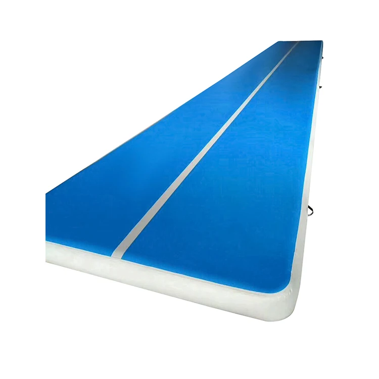 Air attack inflatable gymnastic bouncing mat
