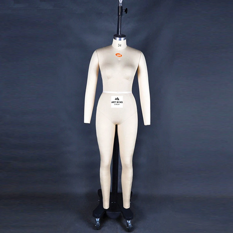 Full Body Adjustable Dressmaker Tailors Clothing Female Dummy Mannequin