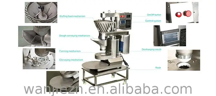 Pau Making Machine Wanjie Factory Price Machine Made In Chinese Automatic Baozi Bao Pau ...