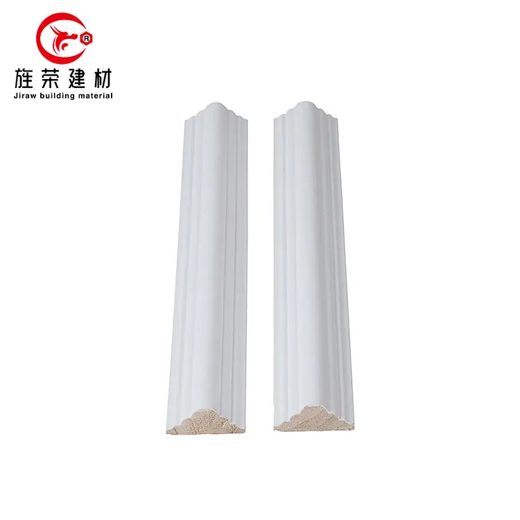 China Factory White Primer Interior Door Trim Decorative Corner