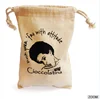 Organic Muslin Custom Cotton Drawstring Bag Small Hemp Plain Promotional Bags Drawstring