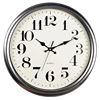 15 inch Silver plating rustic wall clocks large