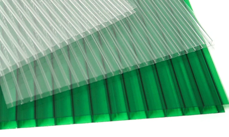 Polycarbonate Clear Roof Double Wall Sheeting Standard Sizes
