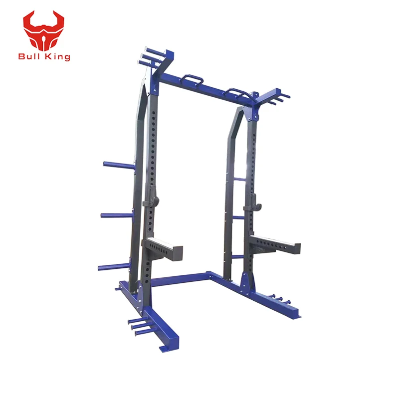 Commercial Power Half Rack - Multi Gym Equipment Fitness