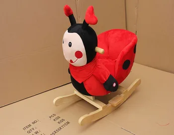 ladybug rocking horse