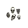 S940 Wholesale stainless steel skull beads for bracelet jewelry making, metal skull head beads