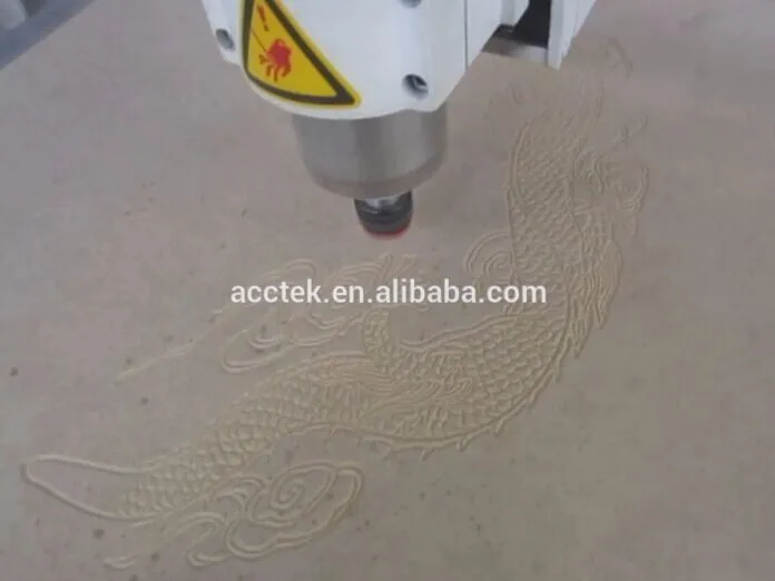 1212 Acctek High Speed 1212 Vacuum Table Ballscrew CNC Router Woodworking