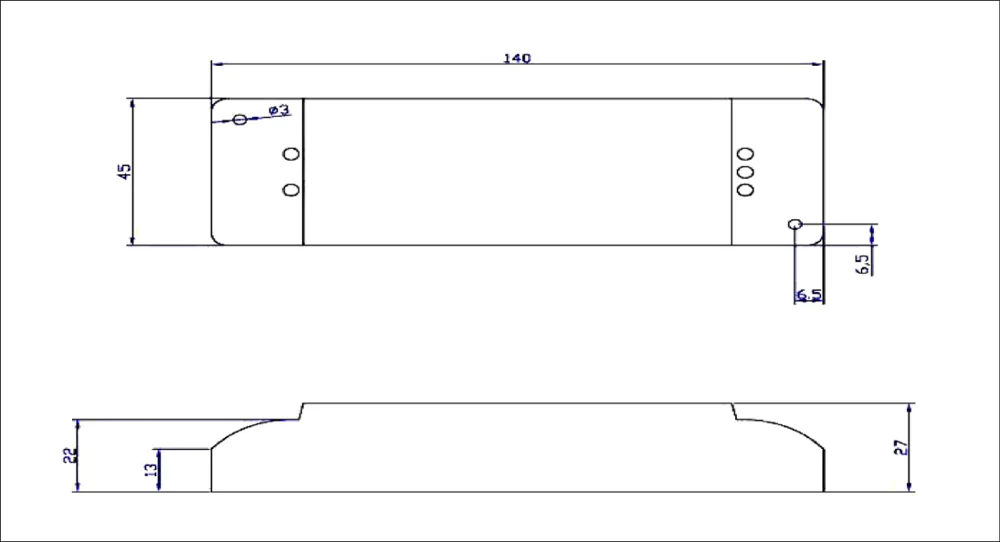 250ma 350ma 500ma 600ma 700ma Dimmable Dali Dimming LED Driver 10w 20w adjustable by DIP switch